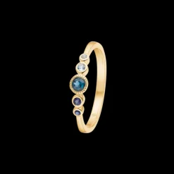 BLUE POETRY RING