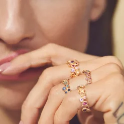 LUXURY RAINBOW PETITE RING