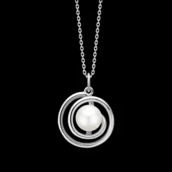 SWIRL W PEARL HALSKÆDE