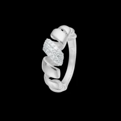 SWIRL W. TOPAZ RING